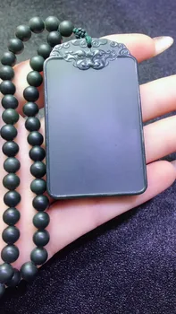 

Xinjiang Hetian Sapphire Fine-grained Peaceless Pendant