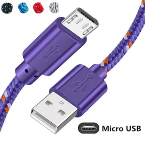Image 5 - Cargador USB Universal para móvil, cable Micro usb Universal de 1m, 2m y 3m para Samsung, Xiaomi, Huawei