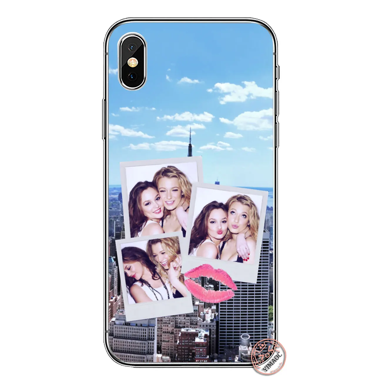 YIMAOC Сплетница Мягкий силиконовый чехол для Apple iPhone 11 Pro X XR XS Max 6 6S 7 8 Plus 5 5S SE 10 TPU чехол для телефона s - Цвет: 9