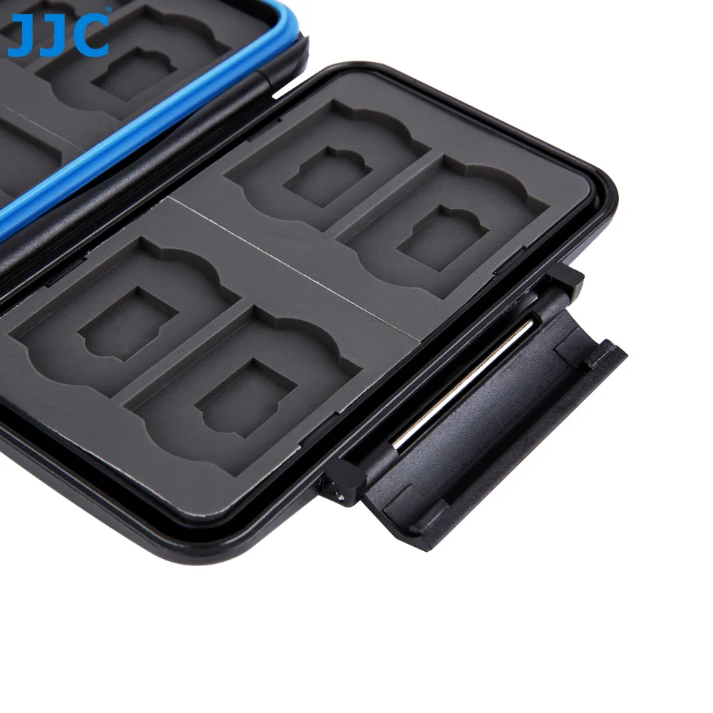 Водонепроницаемый чехол для карты памяти JJC 6 SD TF 2 SIM Micro Nano компактная жесткая