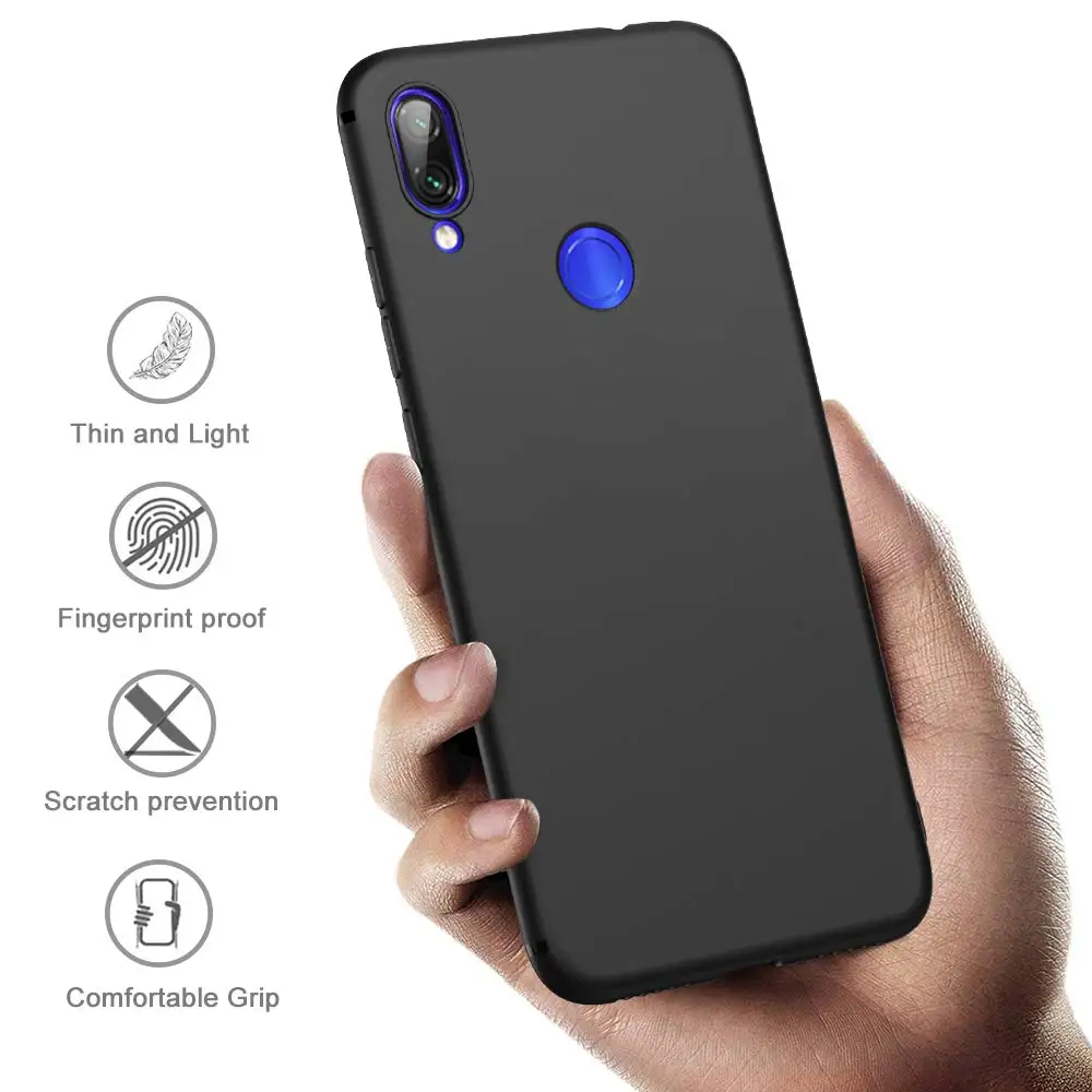 

Silicone TPU Case for XiaoMi RedMi Note 7 Note7 RedMiNote7 Red Mi Note 7 Cases Rubber Gel Case Cover Ultra Thin Matte Case Cover