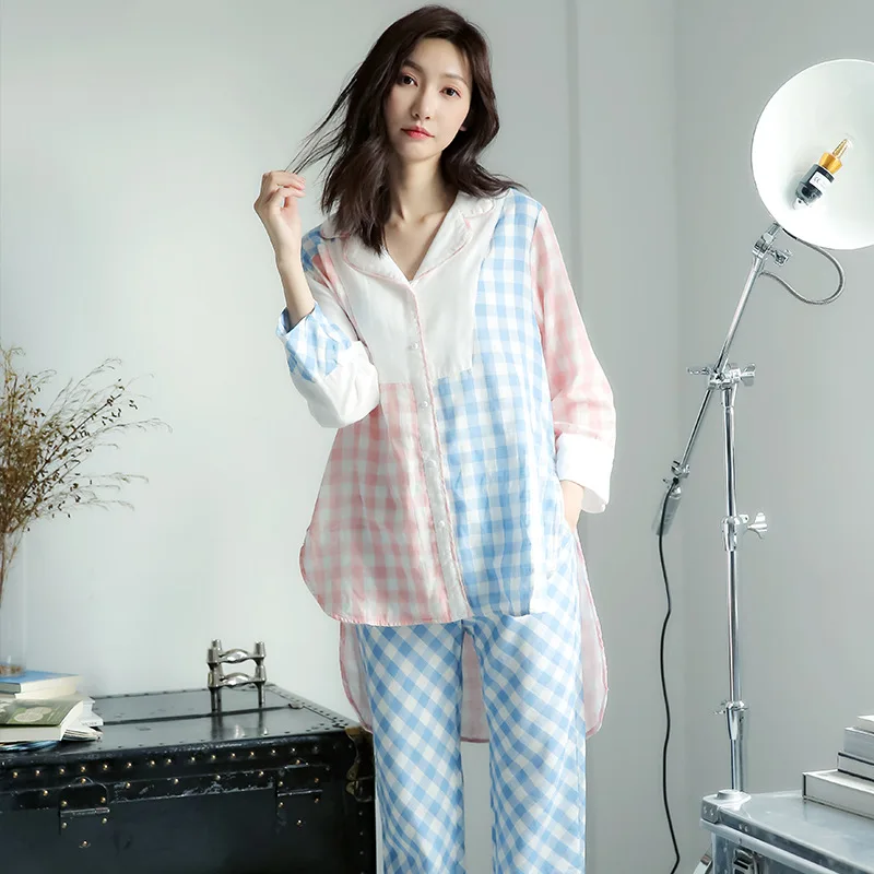

Fashion Casual Sleepwear Women Pajama set Summer Spring Pajamas 2019
