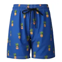 Фламинго морской конек ананас рыба быстросохнущая одежда для плавания пляжные шорты Плавки Мужские шорты для плавания купальный костюм для мужчин купальный костюм