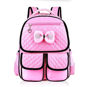 

New Fashion Children School Bags Girls High Quality PU Children Backpack School Backpacks Child Book Bag 2019 Free Shipping D323