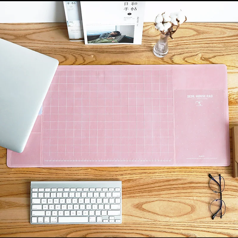  Mrosaa Candy Color Office Mat Multifunctional Weekly Planner Organizer Desk Table Storage Memo Mat 