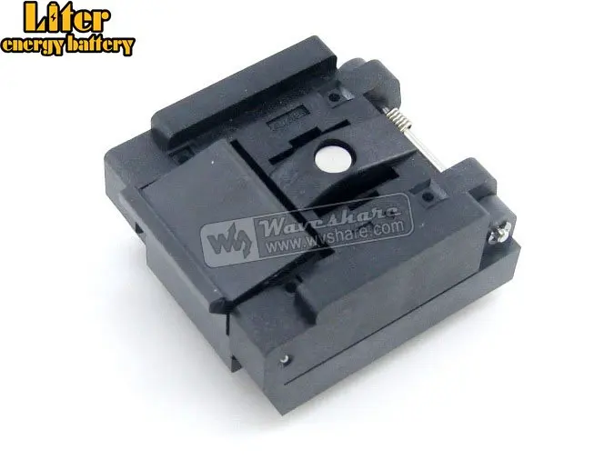

QFN32 MLP32 MLF32 QFN-32(40)B-0.65-02 Enplas QFN 7x7 mm 0.65Pitch IC Test Burn-In Socket
