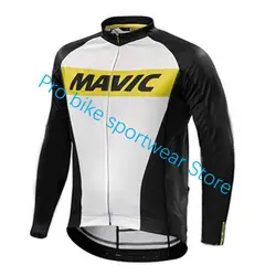 Ropa ciclismo Mavic 2019 с длинными рукавами мужские быстросохнущие Велосипеды спортивная Горный велосипед racing профессиональный трикотаж для