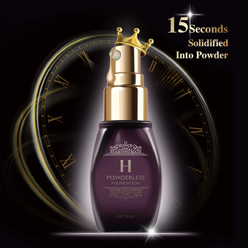 Франция HENLICS бренд Re nutriv Skincare Powderless Фонд основа под макияж Face Жидкая Основа