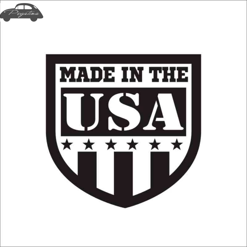 Pegatina Made in USA Decal Sticker Car Window Vinyl Decal Funny Poster Motorcycle