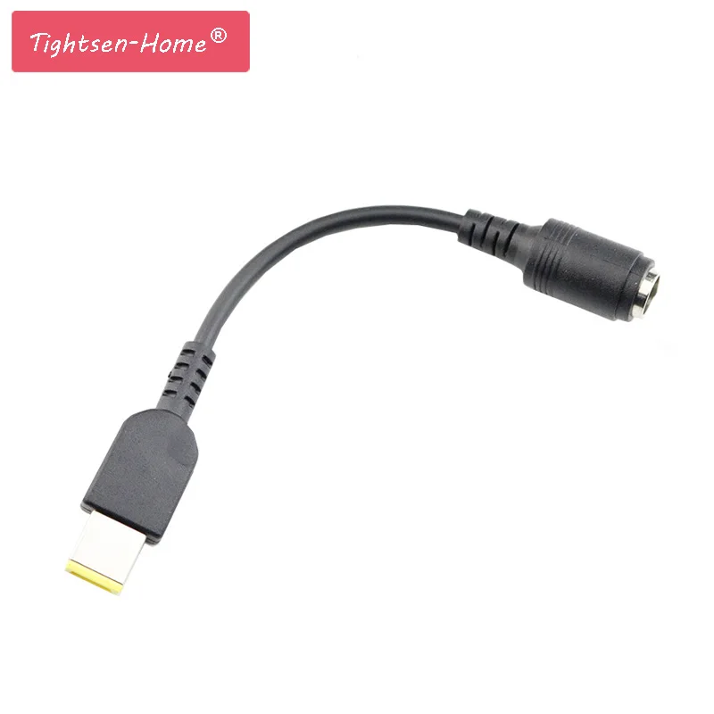 

7.9*5.5mm to Square Pin DC Power Plug Cable For Lenovo ThinkPad X1 Carbon 0B47046 dc adapter convertor connector dc power cable