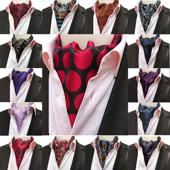 

Men’s High Grade Paisley Floral Polka Dots Cravat Scarves Ascot Party Neckties HZTIE0306