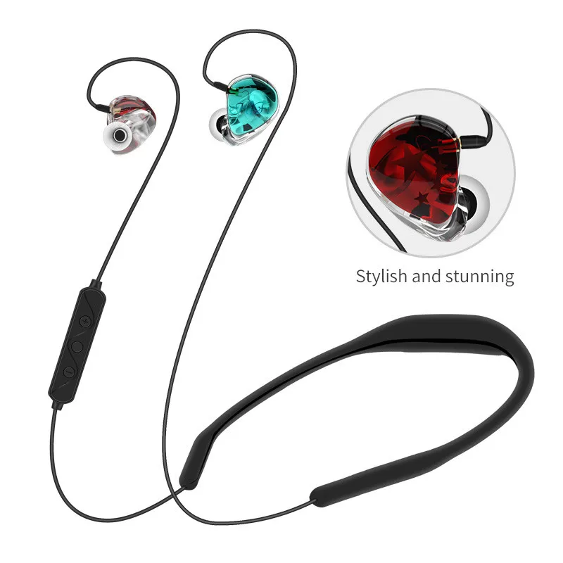 

Bluetooth Earphone V4.2 Stereo Sports Waterproof Earbuds Wireless in-ear Headset with Mic for iPhone Samsung Boutique 5.29