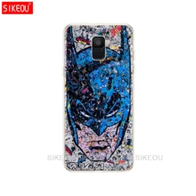 Capa de Silicone Para Samsung Galaxy A6 2018 caso SM A600 A600F Macio Tpu Capa Para Samsung A6 Plus 2018 tampa a605 A605F shell funda