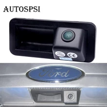 Магистральные ручка автомобиля заднего вида Камера для Ford Mondeo/Focus/Range Rover, freelander2 автомобиля Камера устанавливается на автомобиль trunkboot слот замка