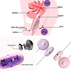 Секс товары вибрационный Яйцо G Spot Клитор Вибратор 7 скоростная пуля игрушки для взрослых для женщин клитор стимуляция женская мастурбация