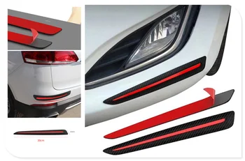 

2 PCS car Accessories Sticker Bumper Scratch Protection Corner for BMW EfficientDynamics 335d M1 M-Zero 545i 530xi