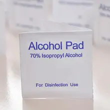 Алкоголь Prep замены Pad влажные салфетки для антисептической очистки кожи уход ювелирных мобильный телефон чистой 100 шт./лот