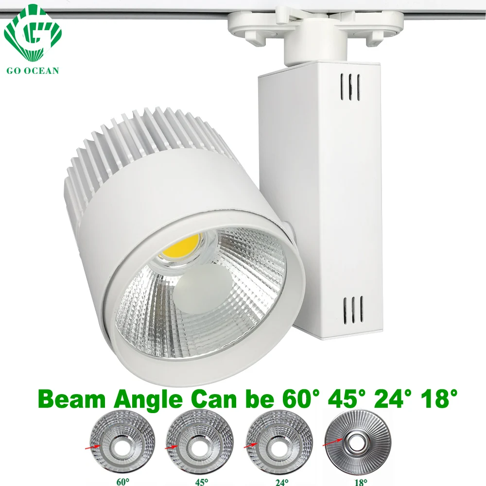 Track Lighting LED Rail Dimmable 20W Shoes Shop Clothing Store Wire Track Light LED Rail Lighting Systems Light Fixtures Track Lighting LED Rail Dimmable 20W Shoes Shop Clothing Store Wire Track Light LED Rail Lighting Systems Light Fixtures