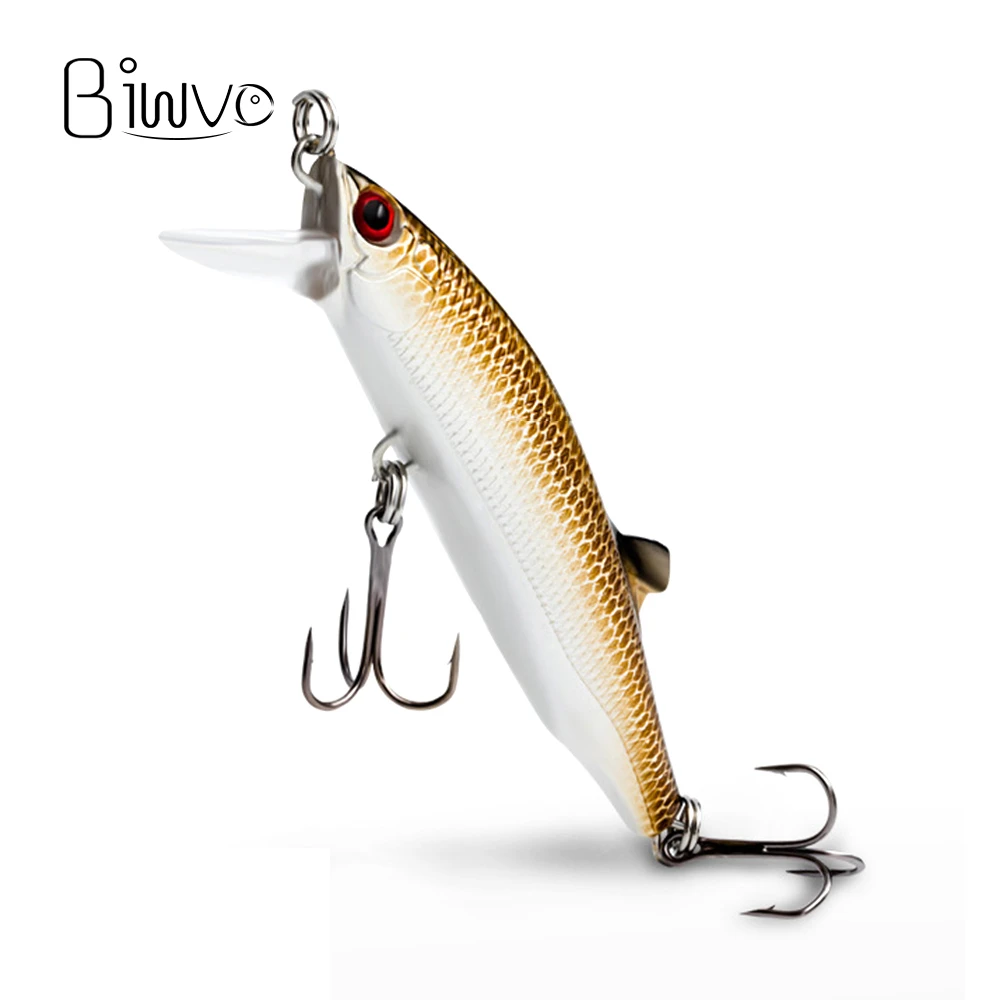 Biwvo Minnow Воблер для рыболовной наживки зимний рыболовный воблер Кривошип