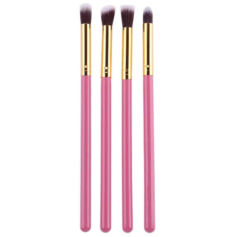 

Pro 4pcs Eye Shadow Makeup Brushes Set Eyeliner Eyelid Eyebrow Eyeshadow Lip Make Up Brush Cosmetics Beauty Tool