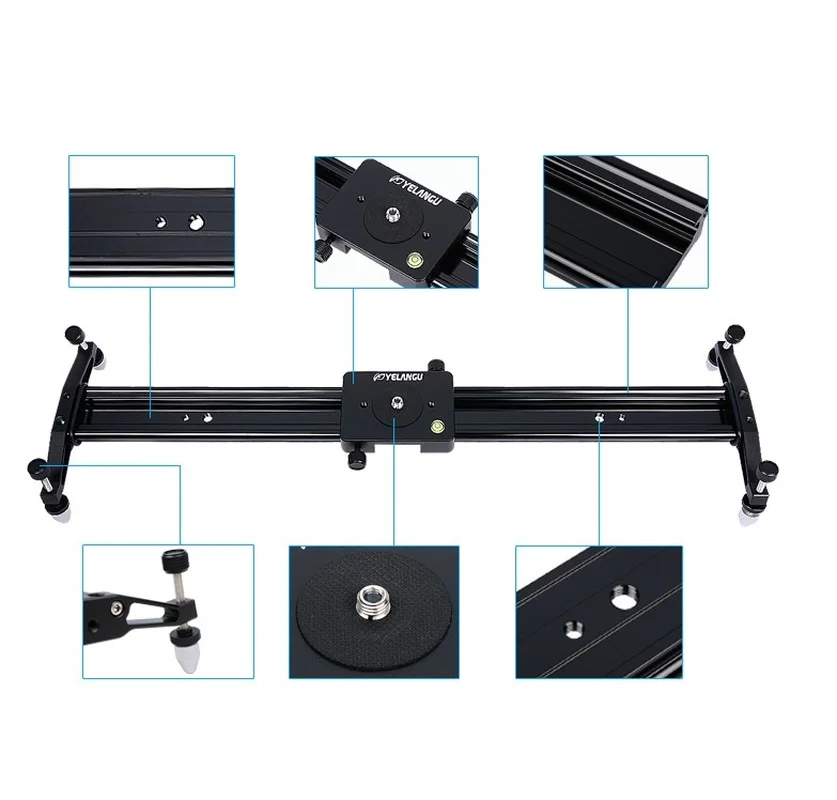 31 дюймов/80 см алюминиевый сплав камера трек слайдер видео стабилизатор рельс для DSLR DV видеокамеры пленка фотографии