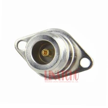 10 шт. Коаксиальный N женский 2 отверстия для крепления на панели разъем, N антенны, разъем