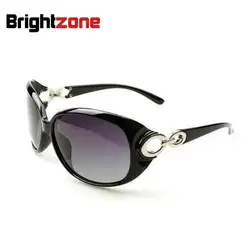 Модный итальянский дизайн популярные женские большие размеры B008 градиент цвета 100% UV400 защиты поляризованные очки солнцезащитные линзы