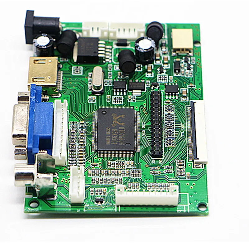 Плата управления для ЖК монитора HDMI + VGA 2 входных источника A/D AT065TN14 AT070TN90 / AT070TN92