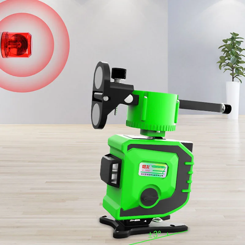 12 Line 3D laser level 360 Vertical And Horizontal Laser Level Self-leveling Cross Line 3D Green Laser Level HR