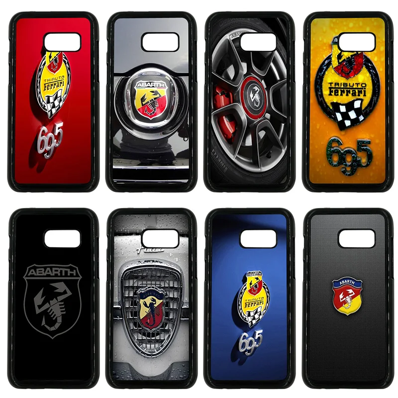 

Cell Phone Case Hot Fiat Abarth Logo Hard PC Plastic Cover for Samsung Galaxy A3 A5 A7 A8 2015 2016 2017 2018 Note 8 7 5 3 Shell