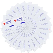 20-50-100 шт портативный спирт Prep Pad герметичная стерильная упаковка одноразовая дезинфекционная прокладка для наружной домашней стерилизации