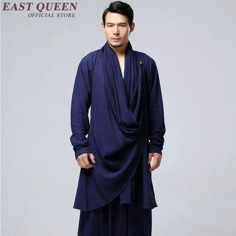 Одежда в стиле Дзен традиционная китайская одежда для мужчин одежда для кунг-фу одежды стиля Востока для мужчин KK1610 H