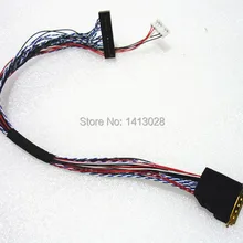 I-PEX 20453-20455 40pin 2ch 6 бит кабель низковольтной дифференциальной передачи сигналов для 14/15. 6/17. 3/18. " ЖК-дисплей/Светодиодная панель экран