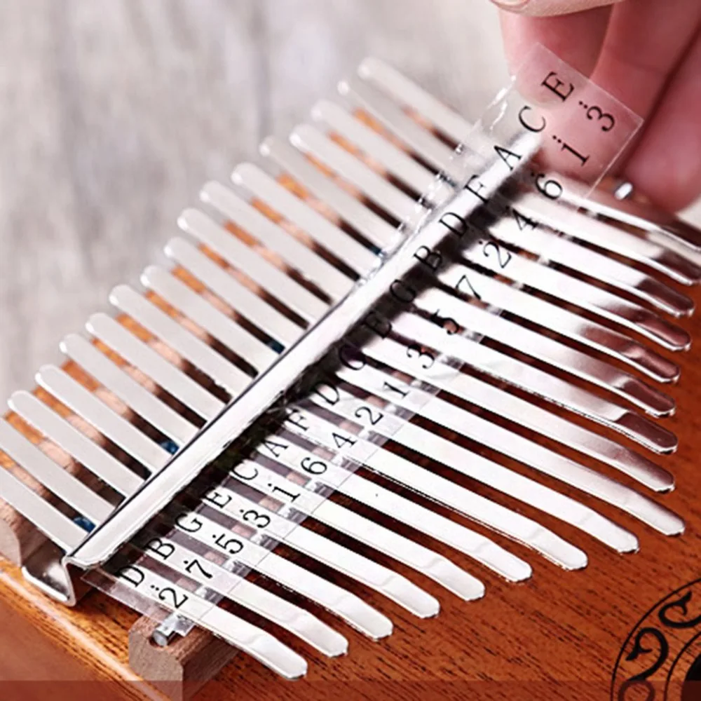 Mahogany Acacia Thumb Finger Piano 17 keys