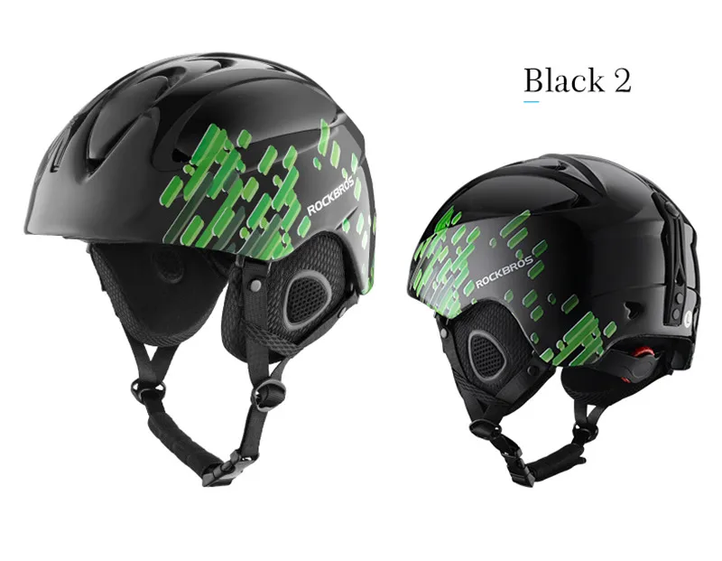 ROCKBROS лыжный шлем цельно-Формованный лыжный шлем для взрослых и детей Снежный шлем безопасный нагреватель скейтборд лыжный сноуборд шлем