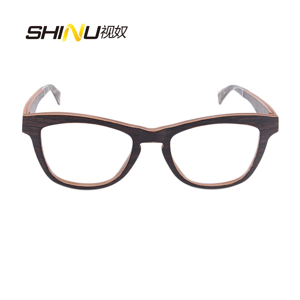 Роскошная деревянная оправа для очков из ореха модная оптическая Oculos Feminino