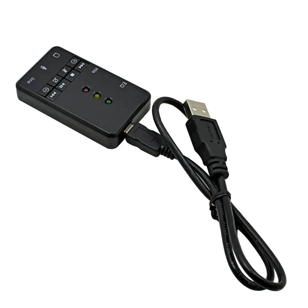 USB звуковая карта аудио адаптер Sienoc USB 2,0 Виртуальный 7,1 канал Xear 3D внешний для Windows XP 7 8 10 Linux Vista Mac OS