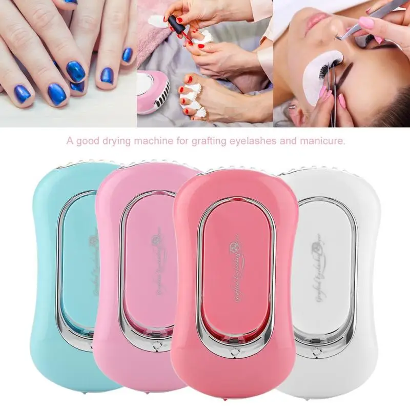 Mini Fan Eyelash Manicure Dryer Blower False Eyelashes Extension Dryer