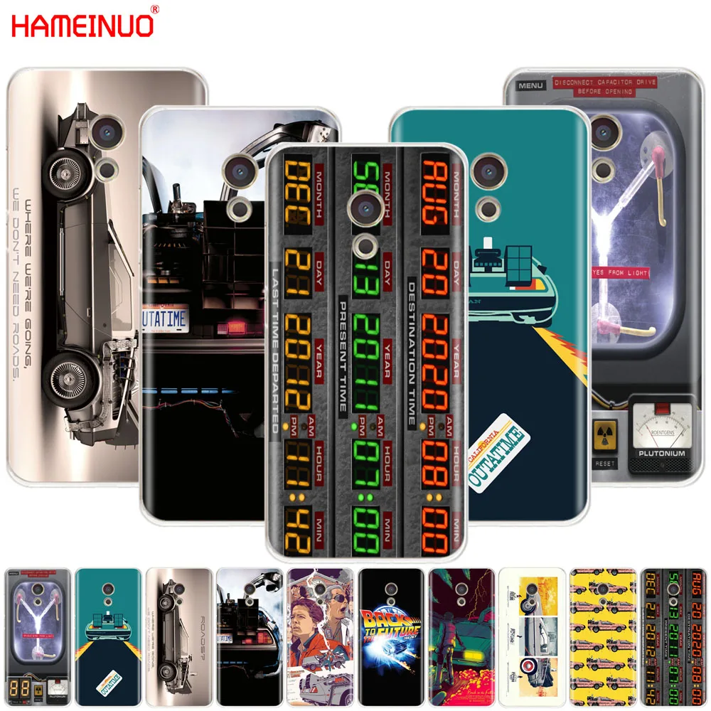 

Back to the Future DeLorean Time Machine Cover phone Case for Meizu M6 M5 M5S M2 M3 M3S MX4 MX5 MX6 PRO 6 5 U10 U20 note plus