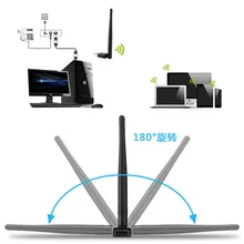 20 шт. мини USB WiFi AC 600 Мбит/с беспроводной адаптер 600 м телевизор компьютер LAN Dual Band 2,4 г/ 5 г 802,11 b/g/n/ac
