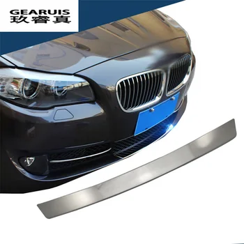 

Car styling Front Middle Grill Grids Trim Strips Bumper Sticker Cover Modification For BMW 5 series GT F10 F07 auto Accessories