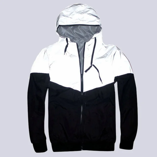Women Men Summer Thin Reflect Light Jacket Safe In Night Fashion Male Female Hoodies Youth Women Men Summer Thin Reflect Light Jacket Safe In Night Fashion Male Female Hoodies Youth