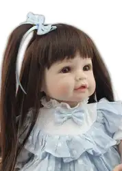 Новые для маленьких девочек куклы Reborn 52 см реалистичные детские реального живого bonecas творческие игрушки для детей высокого качества 1 шт