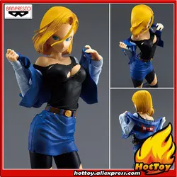 100% оригинал Banpresto блеск и модная Коллекция Рисунок-Android № 18 от "Dragon Ball Z"