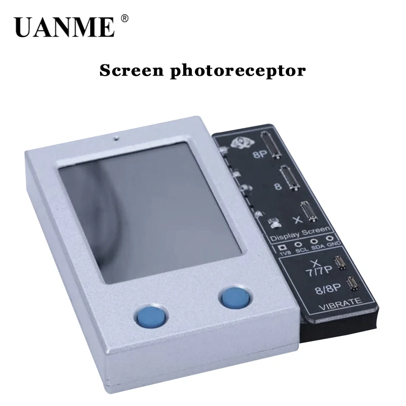 UANME LCD Photoreceptor repair programmer For Iphone 7G/7P/8G/8P/X APR8 Vibration code read-write modification English UANME LCD Photoreceptor repair programmer For Iphone 7G/7P/8G/8P/X APR8 Vibration code read-write modification English