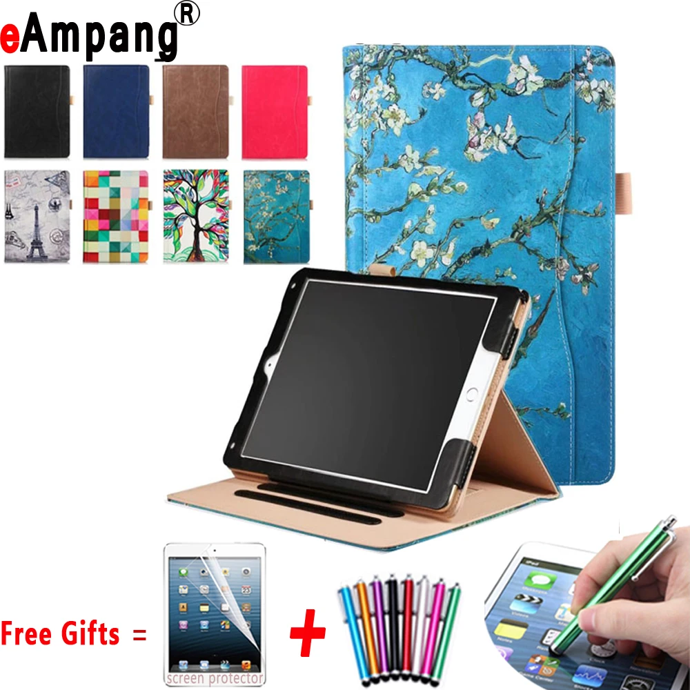 Buy Print Leather Handheld Smart Cover Case for