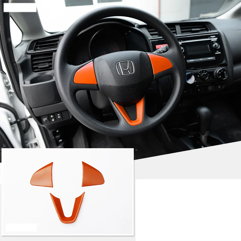 Lsrtw2017 abs рулевого колеса автомобиля планки для honda fit 3rd поколения honda jazz