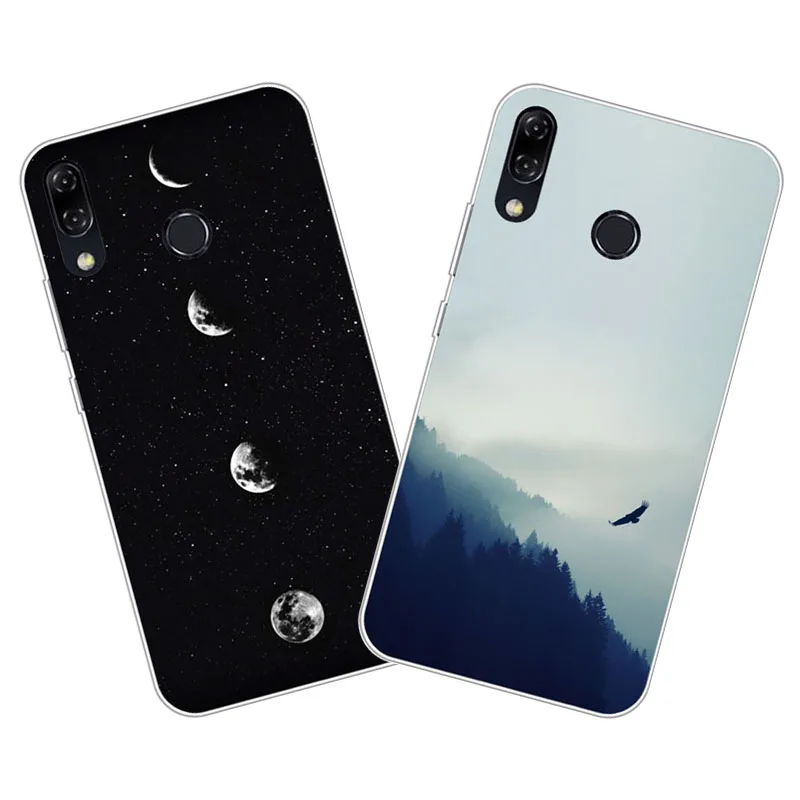 

Asus Zenfone 5 ZE620KL Case,Silicon Space scenery Painting Soft TPU Back Cover for Asus Zenfone 5Z ZS620KL Phone protect cases