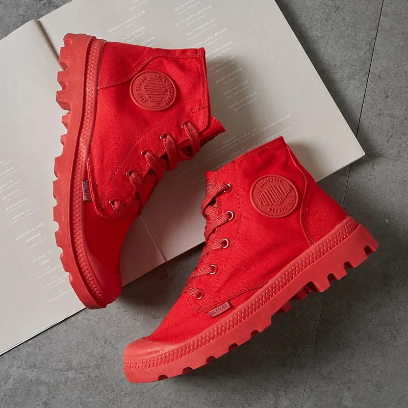 Canvas Men Shoes Fashion High Top Canvas Casual Shoes Patchwork Men's Vulcanize Shoes Autumn Lace Up Flats adult male tennis