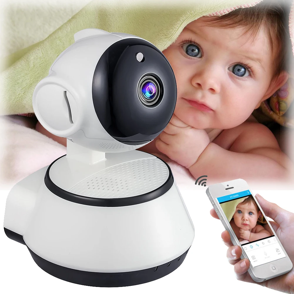 Mini HD 720P Mega pixel IP Camera WiFi font b Wireless b font Support TF Card